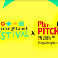 Mlle Pitch aux commandes de la médiatisation du Learning Planet Festival 