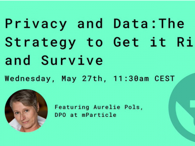 Webinar Privacy & Data : the strategy to get it right and survive, le 27 mai 2020, organisé par AT Internet 