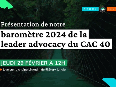 Baromètre 2024 de la leader advocacy du CAC40. 