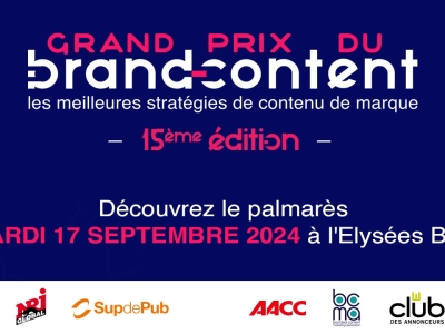 Grand Prix du Brand Content 2024