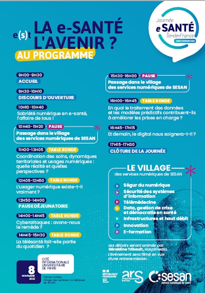 Journée de la eSanté d'Ile-de-France - Programme
